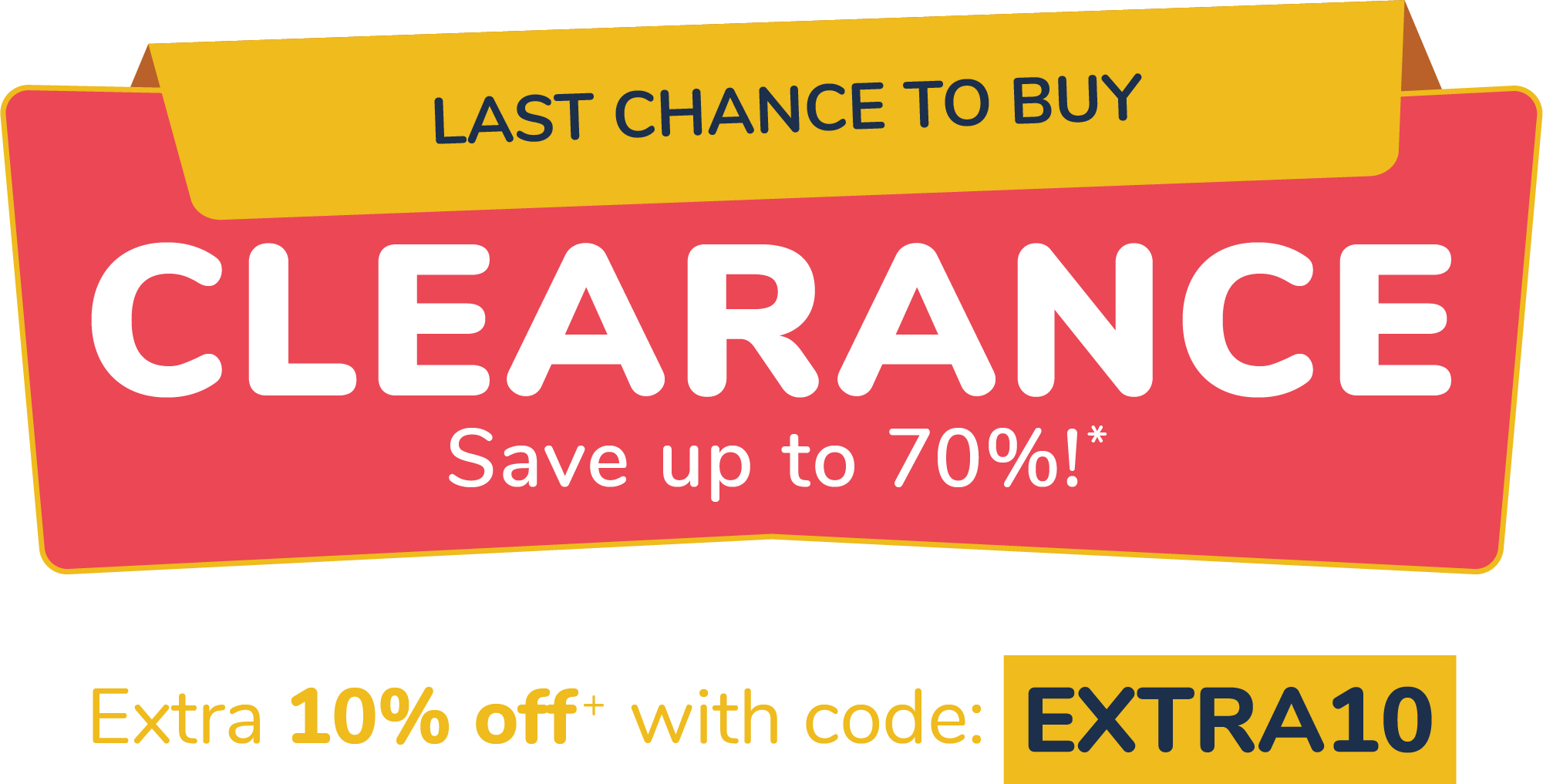 Clearance - Last chance to buy